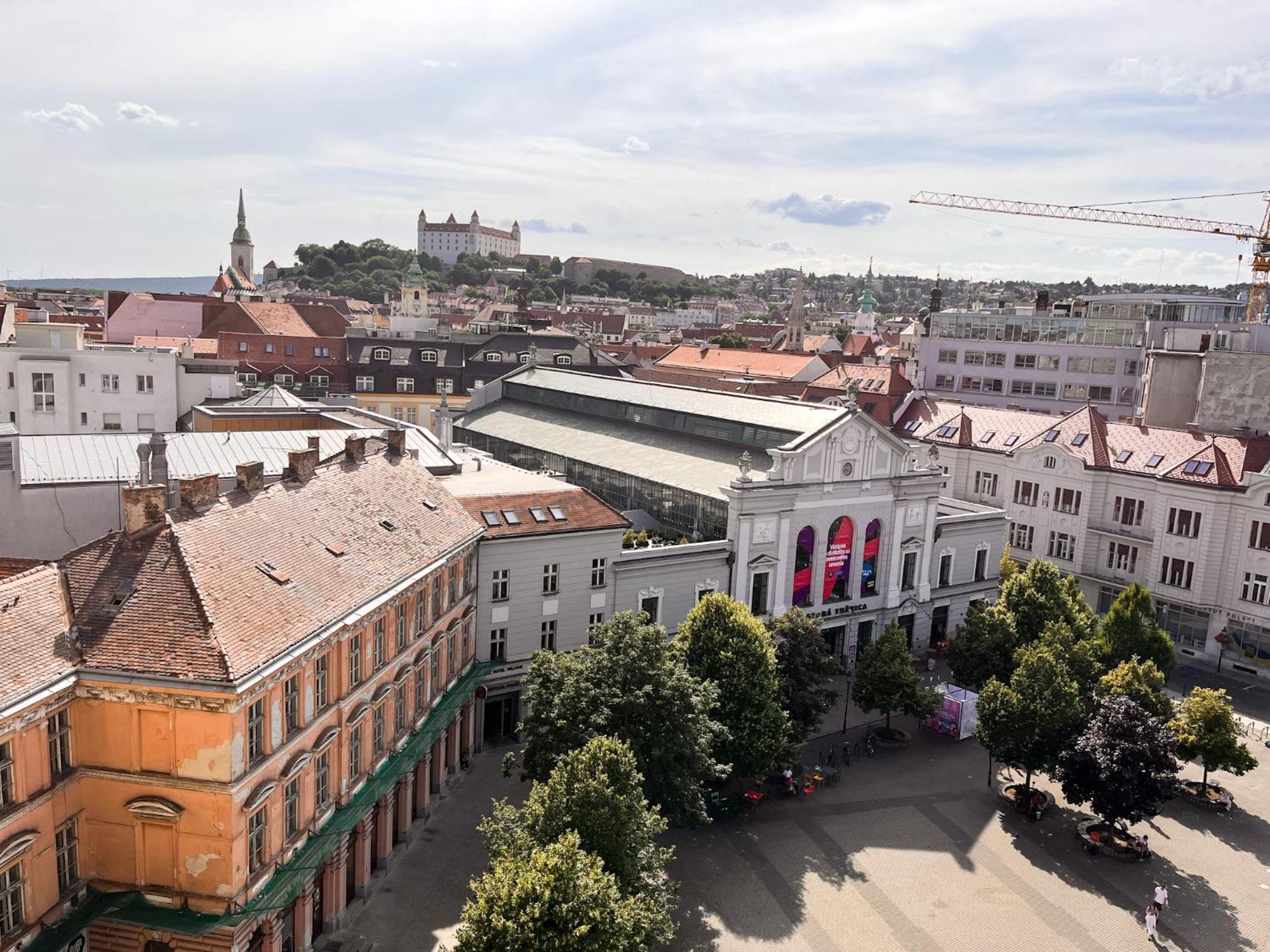 Flat With Nicest Wiew In Old Town - 3 Bedrooms, Ac Bratysława Zewnętrze zdjęcie